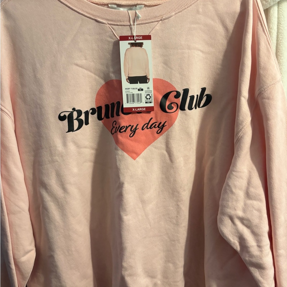 Wildfox Soft Pink Sweatshirt